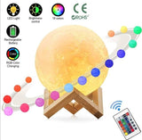 3D mesec lampa sa 16 boja by Minutshop | Ali tako