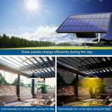 Solarna lampa sa daljinskim upravljačem LED dvorišna lampa Odvojeni solarni panel Energetski efikasna spoljna lampa Osvetljenje sa tajmerom Solarna lampa za unutrašnji prostor Daljinski upravljač za solarnu lampu Kontrola osvetljenja solarnom lampom Podesiva svetlost solarnih lampi Dvorišna lampa sa visokom konverzijom energije