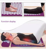 Akupresurna prostirka za masazu - purple