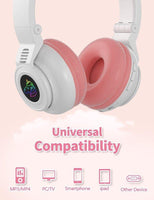 Slusalice za decu Jednorog Cat Ear Headset macje usi Unicorn