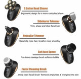 Aparat za brijanje i šišanje mašinica 5u1 vodootporna