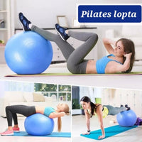 Pilates Lopta, Vežbanje Kod Kuće, Oblikovanje Tela, Istezanje, Snaga i Izdržljivost, Fizička Kondicija, PVC Materijal.