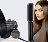 Električna Četka Za Ispravljanje i Uvijanje Kose