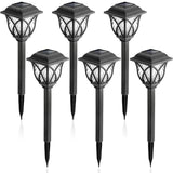Set od 6 SOLARNIH baštenskih LED lampi fenjera