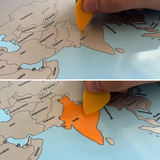 Greb-greb karta sveta (80cm x 60cm)