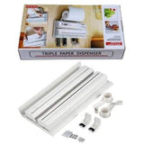 Zidni kuhinjski organizer za ubruse, foliju i začine