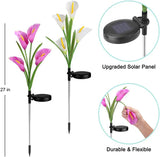 Solarna lampa-Calla lili-2kom