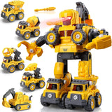 Transformers Autobot 5u1 – Interaktivni Građevinski Set za Decu
