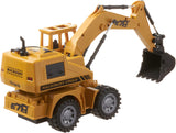 Daljinski upravljiv bager za dečake - Kreativni Građevinski Majstor