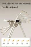 Dečija stolica za hranjenje prikaz opcije za podesavanje sedenja