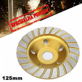 Dijamantska ploča za brušenje 125mm Turbo