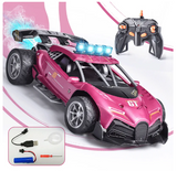 Drift igračka auto na daljinski upravljač sa efektima 2.4G - Zeleni