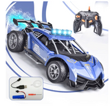 Drift igračka auto na daljinski upravljač sa efektima 2.4G - Zeleni