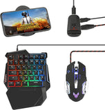 Gaming Tastatura sa Pozadinskim Osvetljenjem i Miš sa 35 Tastera - Verzija PUBG