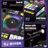 Montessori DJ Mixer Igračka za Decu – Multifunkcionalni Muzički Set sa Mikrofonom