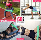 Set Elastičnih Traka za Trening Nogu i Gluteusa