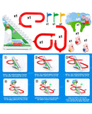 Pepa Prase Svetleći Pokretni Muzički Tobogan za Mališane