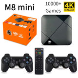 M8 mini 4k android tv konzola za igranje