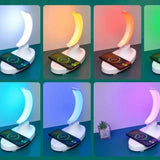 Led lampa Mesec sa Bluetooth zvučnikom i punjačem