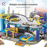 Staza garaža za autiće i helikoptere