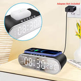 3u1 Bežični Alarm Punjač Sat