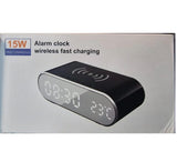 3u1 Bežični Alarm Punjač Sat