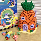 Kuća Ananas Sunđer Boba Kockalonea Set za Izgradnju