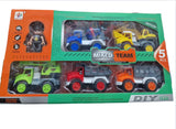 Set Vozila Mešoviti Tim 8 Modela