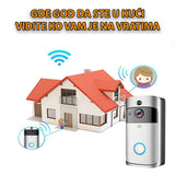 Bezična WIFI kamera interfon zvono