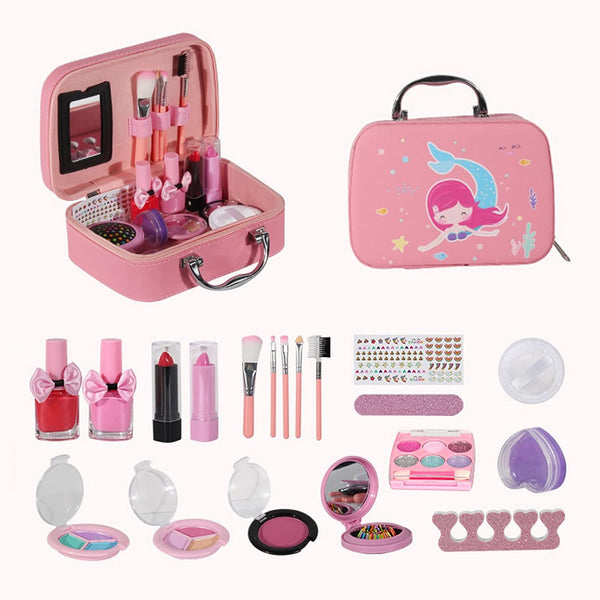 Kofer Set Šminke za Devojčice - Upotpunite Mali Svemir Lepote