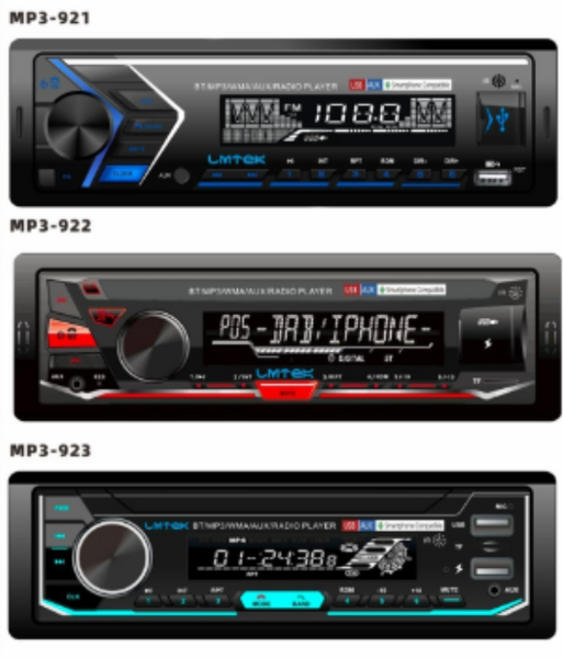 Kompaktni Auto Radio i MP3 Plejer 60W