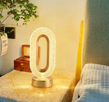 Kristalna stona LED lampa