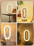 Kristalna stona LED lampa