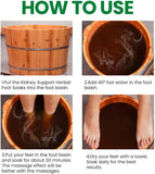 Kupka za Stopala sa Limfnim Đumbirom - Poboljšava San i Rad Bubrega