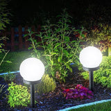 Solarne led okrugle lampe (4 komada)