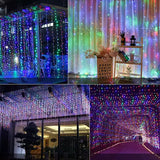 Led dekorativna RGB zavesa 3x3m