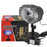 Snežni led projektor pahulje