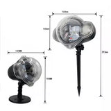 Snežni led projektor pahulje