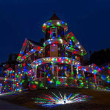 Snežni led projektor pahulje