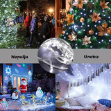 Sijalice novogodišnje vodootporne 50m BELE