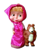 Maša u Haljini na Tufne i Meda - Set Lutaka