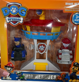 Mini Osmatračnica Patrolne Šape sa 2 Šape u 2 Autića