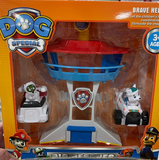 Mini Osmatračnica Patrolne Šape sa 2 Šape u 2 Autića