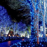 Sijalice novogodišnje vodootporne 50m PLAVE