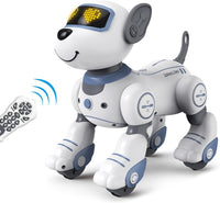 Pametni robot pas za decu Daljinsko upravljana igračka za decu Interaktivni robot za igru Programabilna dečija robot igračka USB punjiva pametna igračka Bezbedna i izdržljiva ABS plastika Robot za učenje programiranja Božićni poklon za decu Robot sa pevanjem i plesom Edutainment igračka za decu