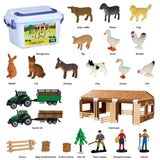 Plastične Figurice - Životinje sa Farme Set za Igru, 94 Dela