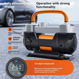 Prenosni Kompresor za Gume 12V – Digitalna Pumpa za Auto, Motor i Bicikl