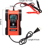 Foxsur punjač za akumulator 12-24V