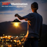 Retro Vodootporna LED lampa za Kampovanje