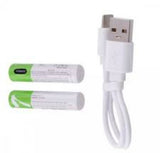 Dve AAA tanke baterije na usb punjenje